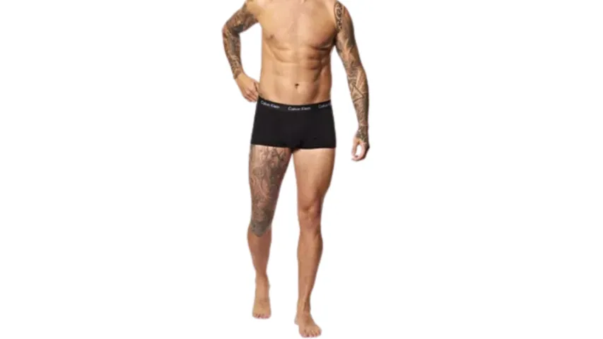 PROMOÇÃO! Kit 3 Cuecas Low Rise Trunk Calvin Klein ESTOQUE LIMITADO- MODA HOMEM