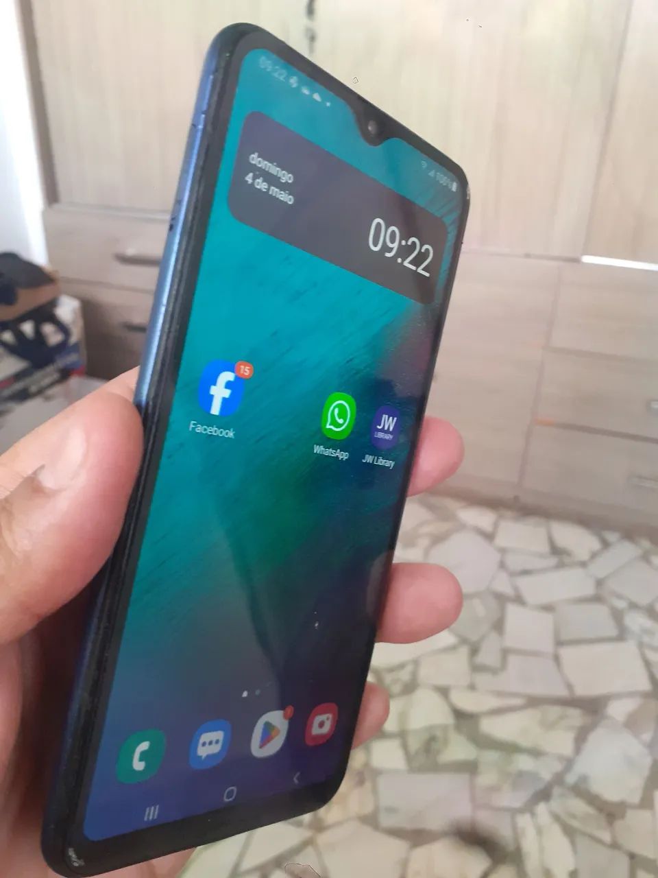 Celular Samsung galaxy A10 tela de 6 polegadas - Foto 4