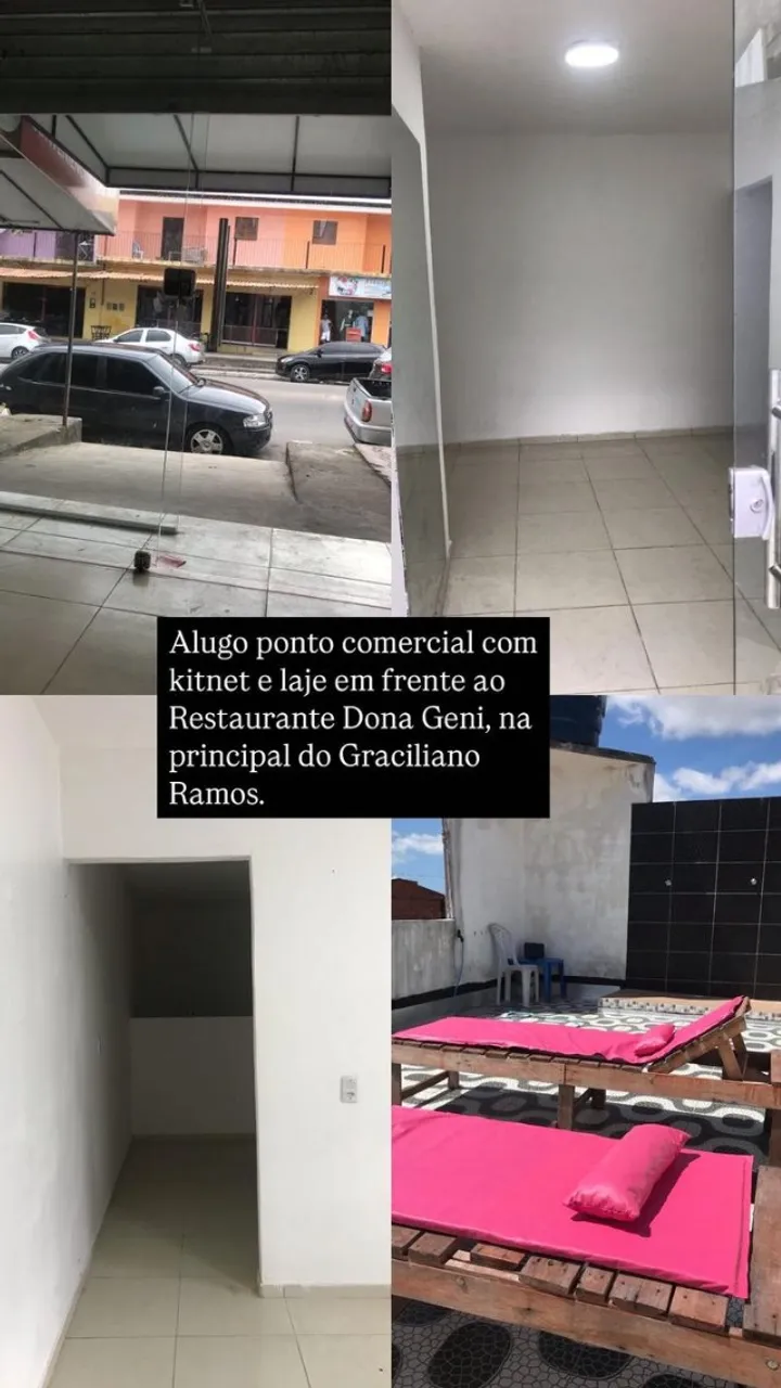 Alugo ponto com kitnet