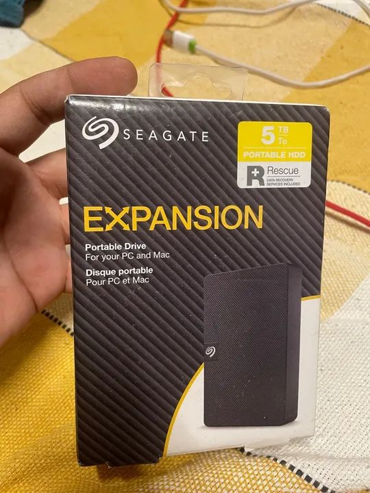 Hd externo seagate 5TB 