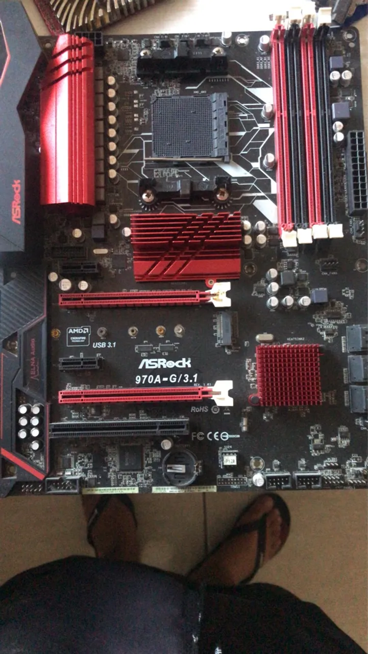 Placa Mãe ASRock 970A-G/3.1 - AMD AM3+