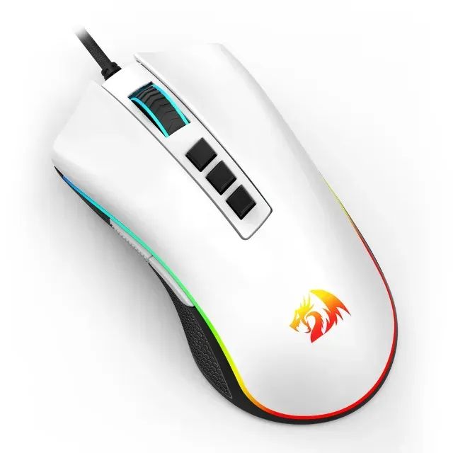 Mouse Gamer Redragon Cobra V2 Cypher, RGB, 12400 DPI, 8 Botões Programáveis - WZetta - Foto 2