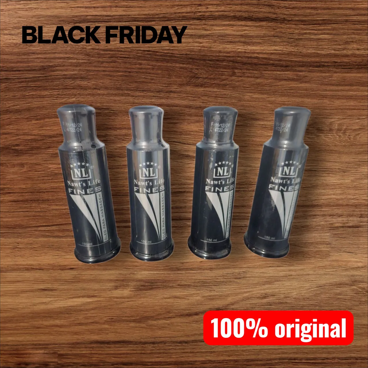 Óleo para Massagem Nawt's Life Fines - Black Friday