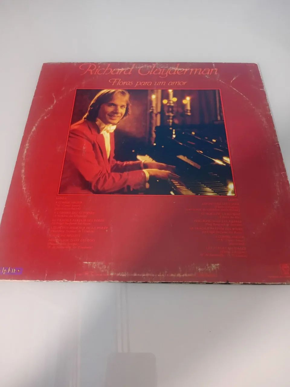 VINIL Richard Clayderman Flores para um Amor 