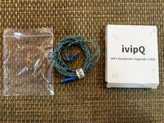 Cabo IVIPQ Blue Whale balanceado 2pin 2.5mm