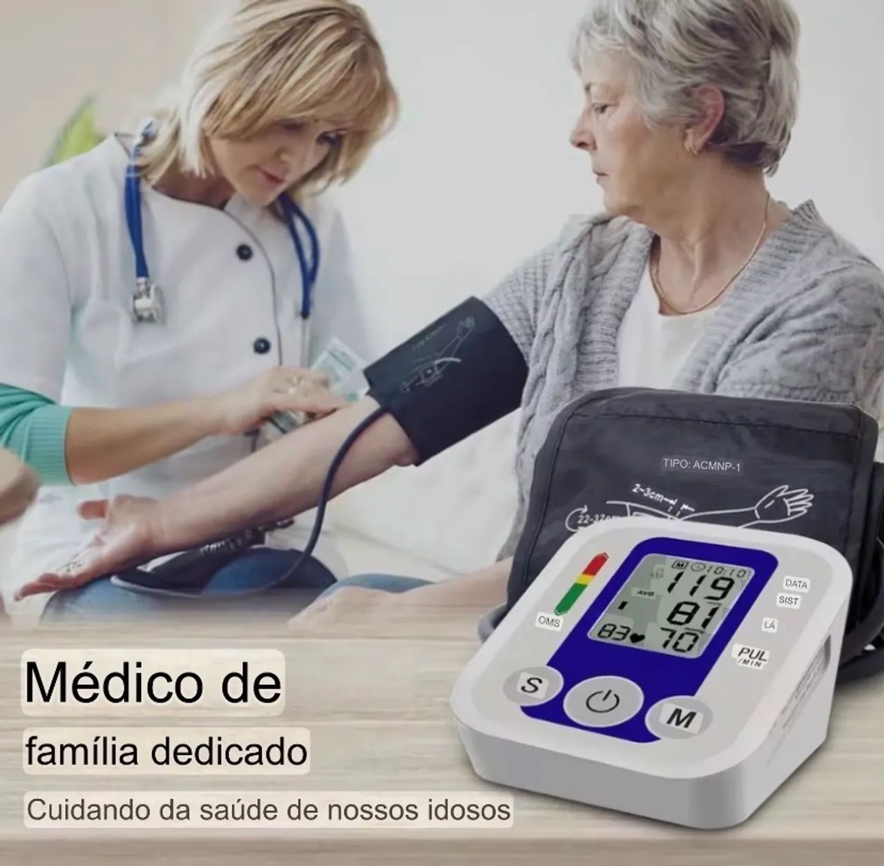 Monitor de pressão arterial  - Foto 4