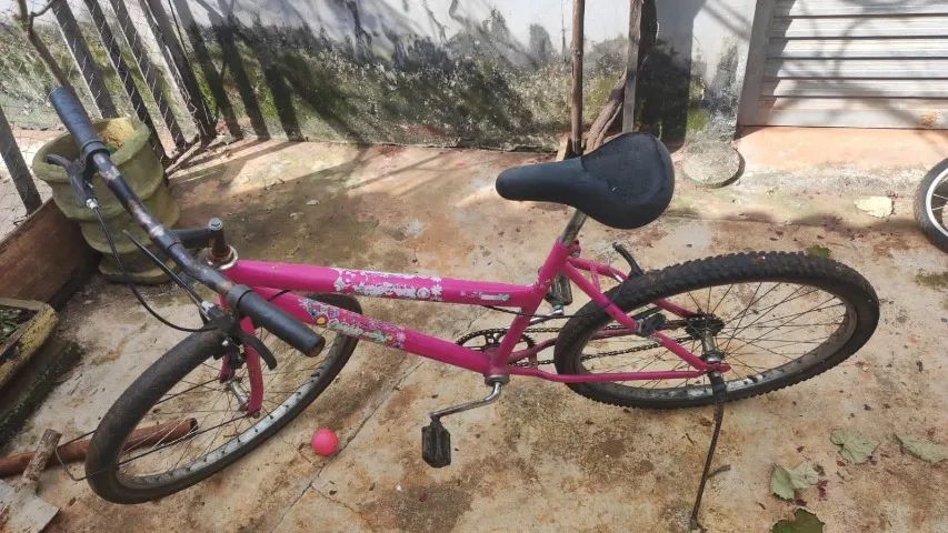 Bicicleta Aro 26 Rosa - Foto 2