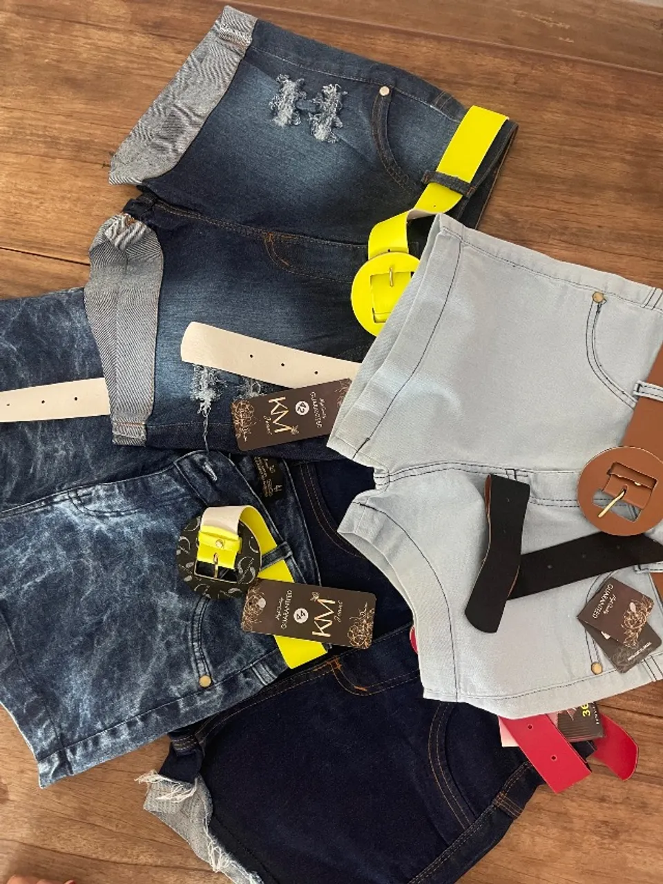 Bermudas jeans