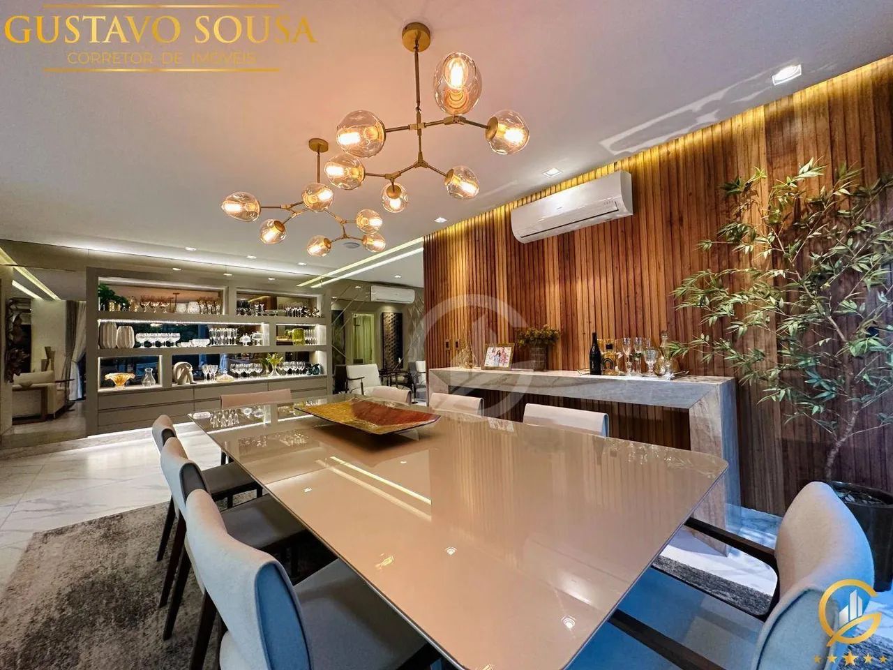 Porteira Fechada, móveis assinados, Design exclusivo, 05 Suítes e muito mais que essa resi - Foto 11