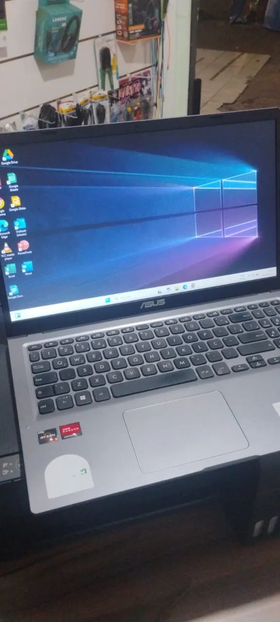 Notebook asus ryzen 5 com video integrado (roda uns jogos) - Foto 2