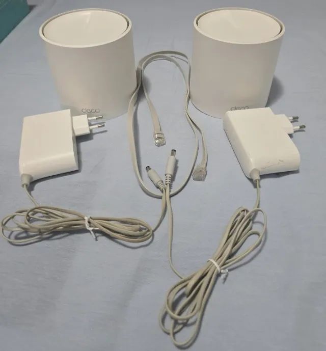 Roteador Wi-Fi 6 Mesh TP-Link Deco X50 Gigabit Dual-Band AX3000 - Pack com 2 - Foto 4