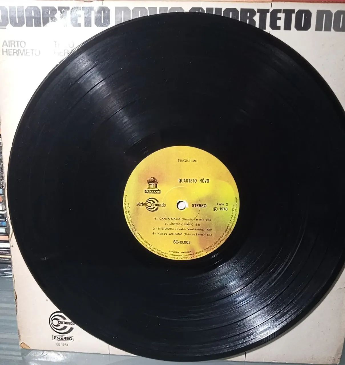 LP QUARTETO NOVO 1973 Odeon  - Foto 3