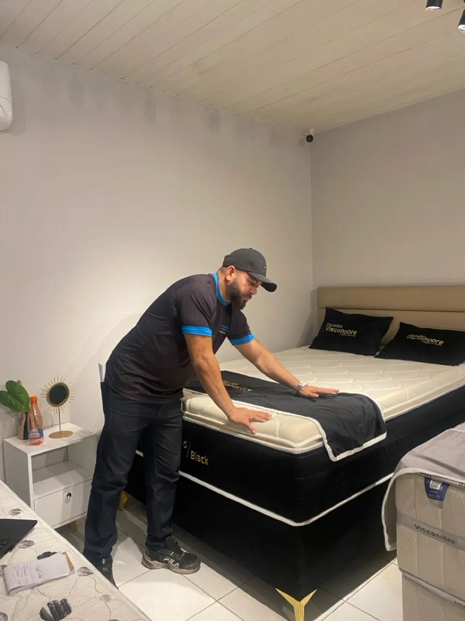 COLCHÃO COM PILLOW TOP Visconobre de Alta Qualidade - Foto 4