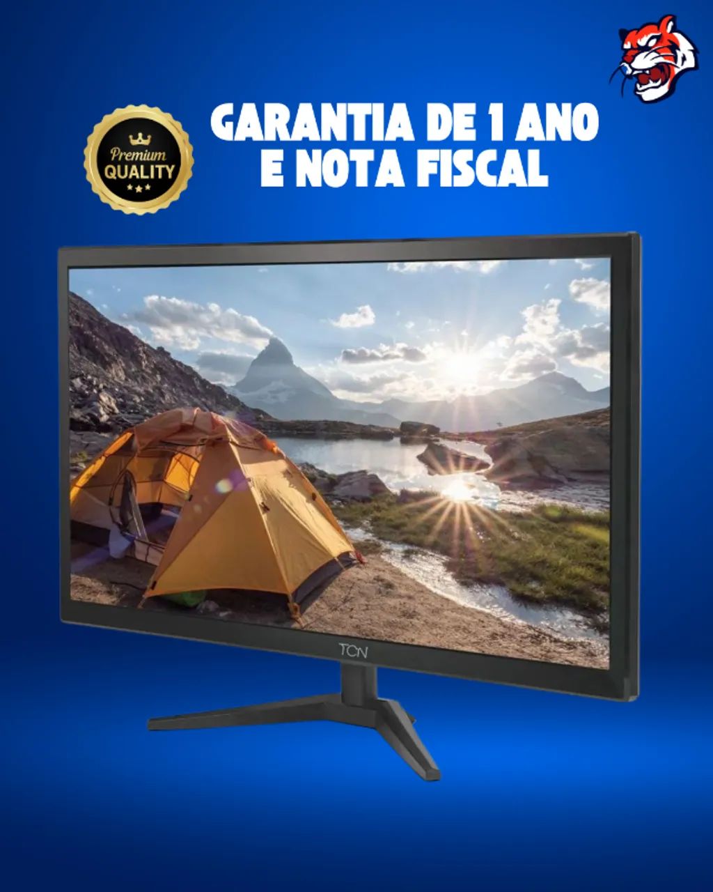 Monitor Office 20" TCN LED HD  Entrega Gratis 1 ano de garantia e nota - Foto 4