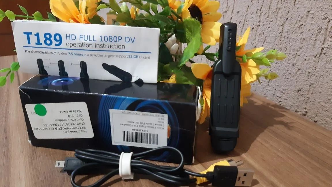 Caneta Espiã Full HD 1080P - Discreta e de Alta Qualidade