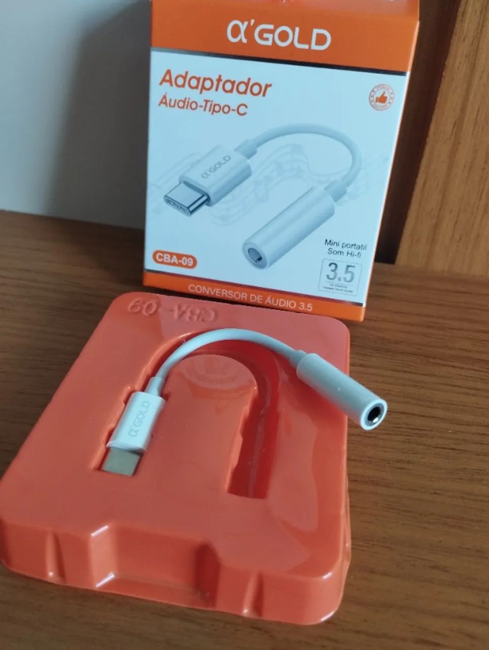 Adaptador de Fone de Ouvido Tipo-C para P2 (3.5mm) - Foto 3