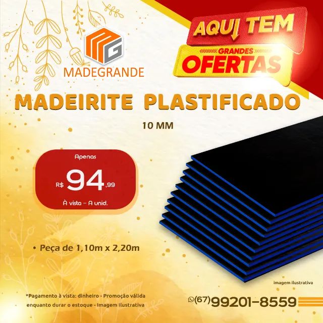 Madeirite Plastificado
