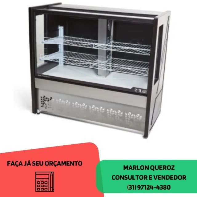 Balcão de Tortas Polar 1,25M 127-220v