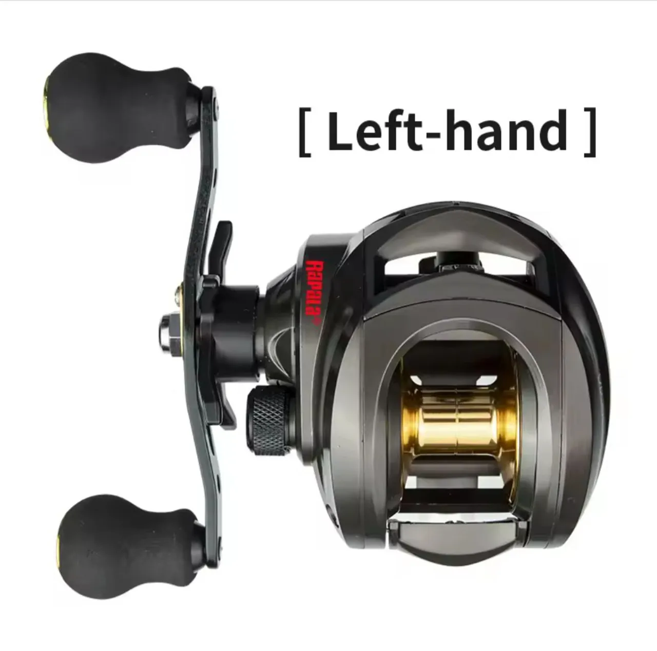 Carretilha de pesca Rapala drag 10kg manivela esquerda