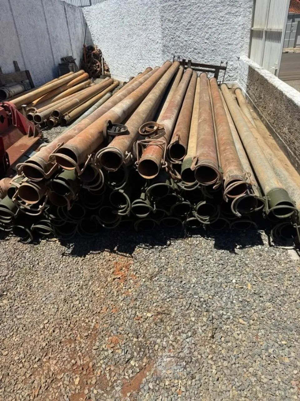 Tubos de irrigação 6" galvanizado 1