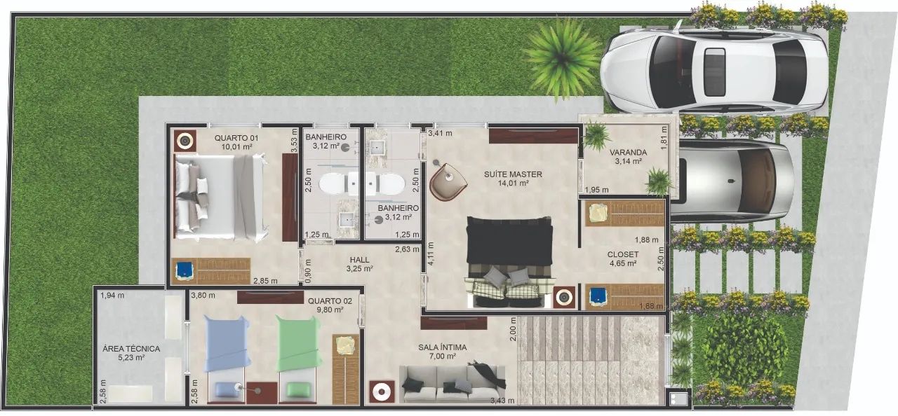 *PRÉ-LANÇAMENTO* Lotes em novo condomínio de casas Duplex - Foto 4