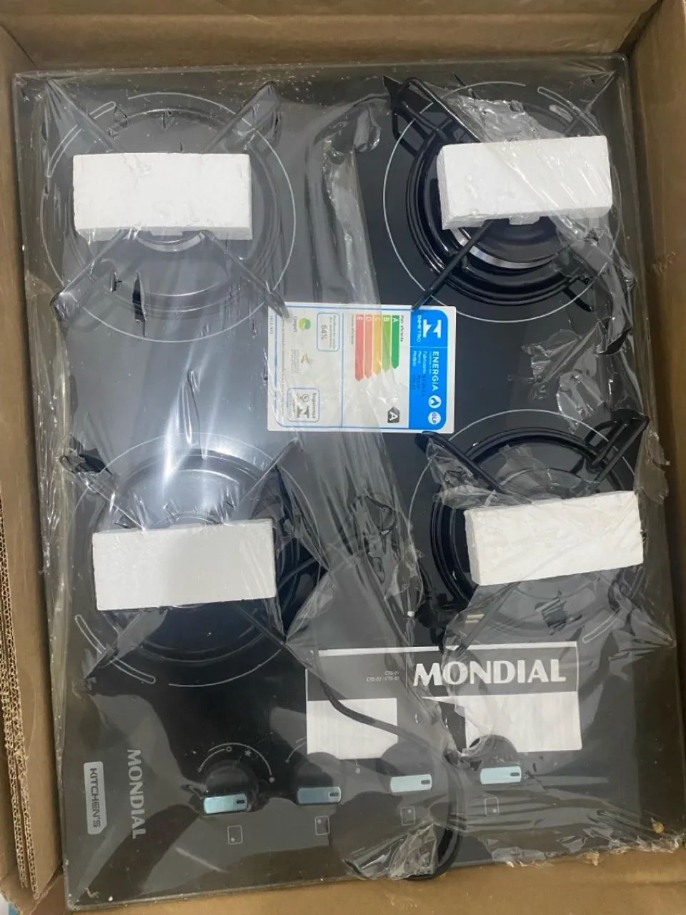 Cooktop a Gás 4 Bocas Mondial