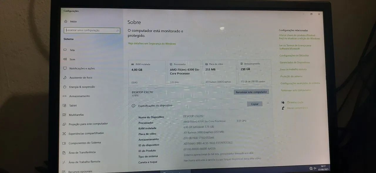 Computador Completo - Ideal para uso diário e jogos  - Foto 3