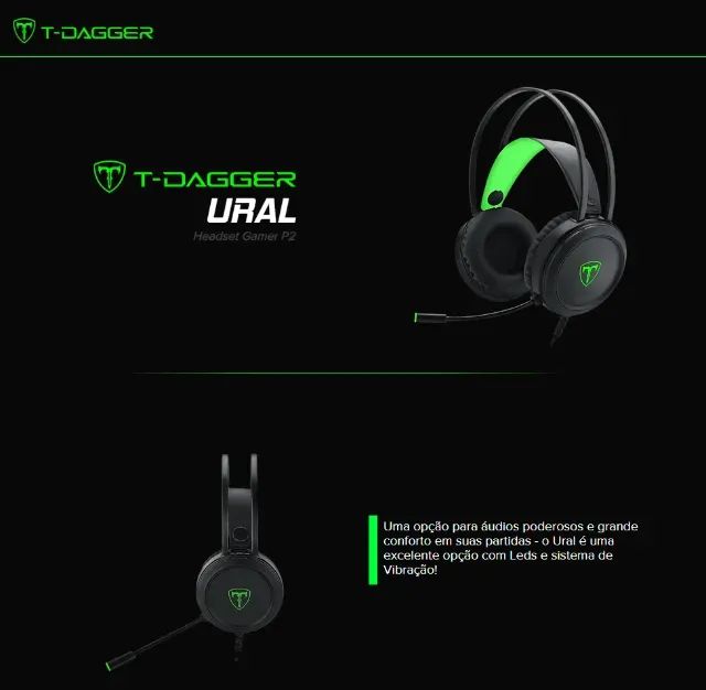 Headset Gamer Ural T-Dagger - Foto 2