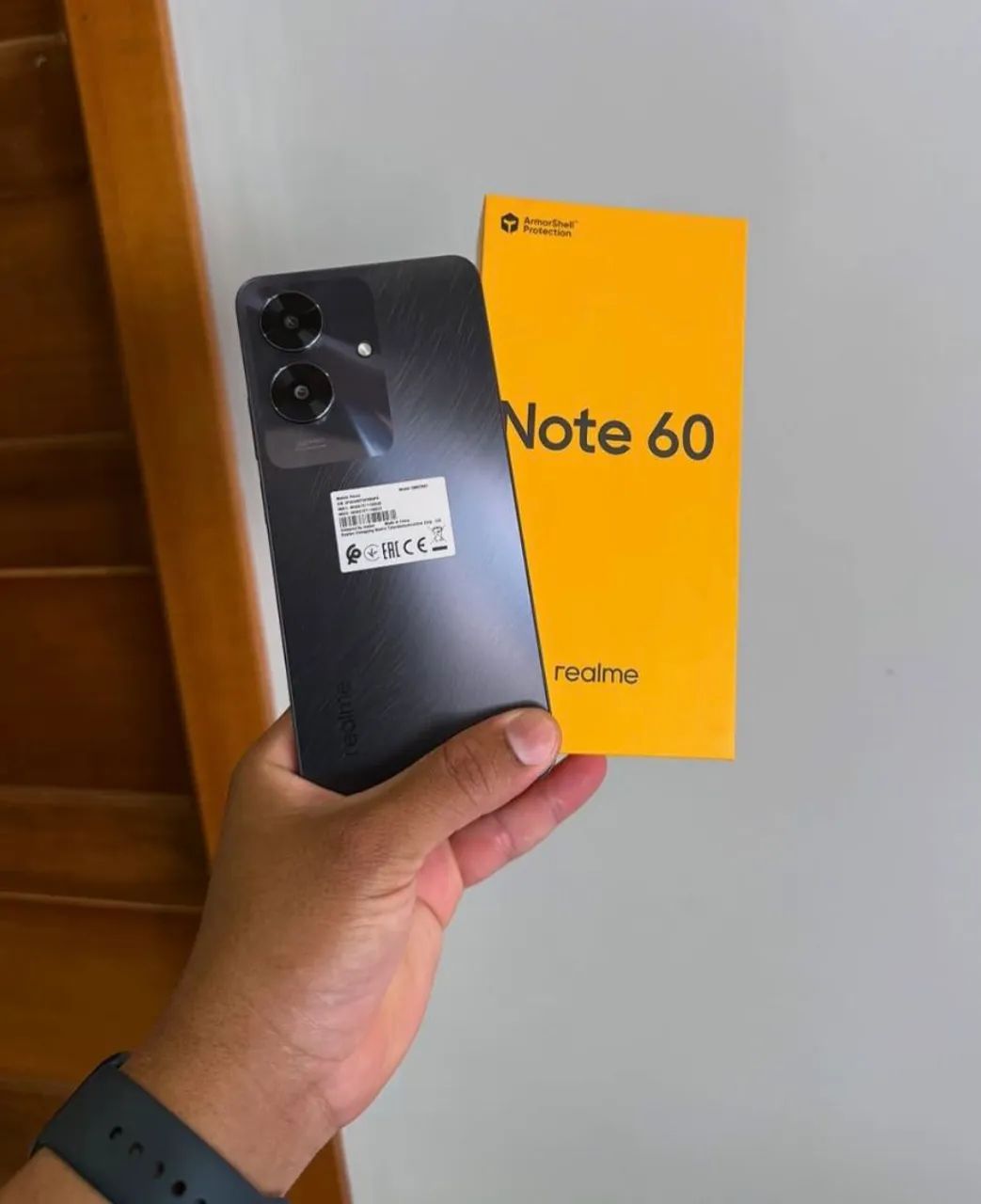 Realme Note 60 **128/4** Preto - Lacrado - Global + Entrega Grátis 