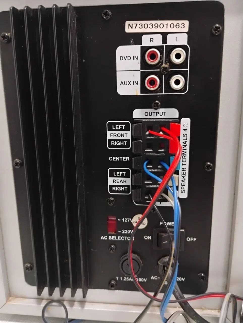 HOME THEATER DURABRAND COM CONTROLE Aparelhos de Som