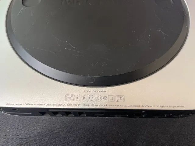 Apple Mac Mini Late 2012 MacOS 13 i5 8GB RAM HD500 - Computadores