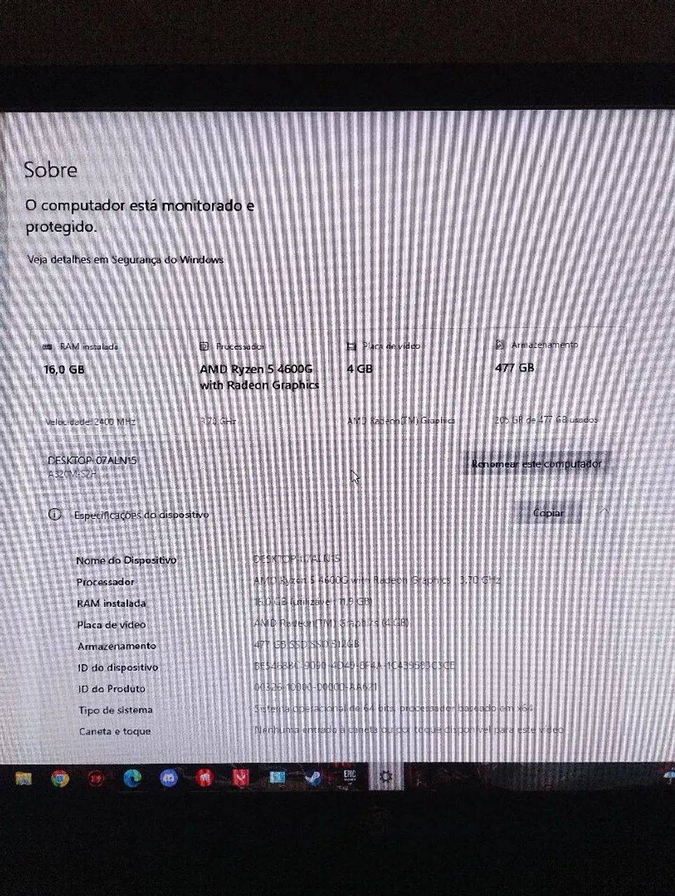 Pc gamer completo com mesa e cadeira - Foto 6