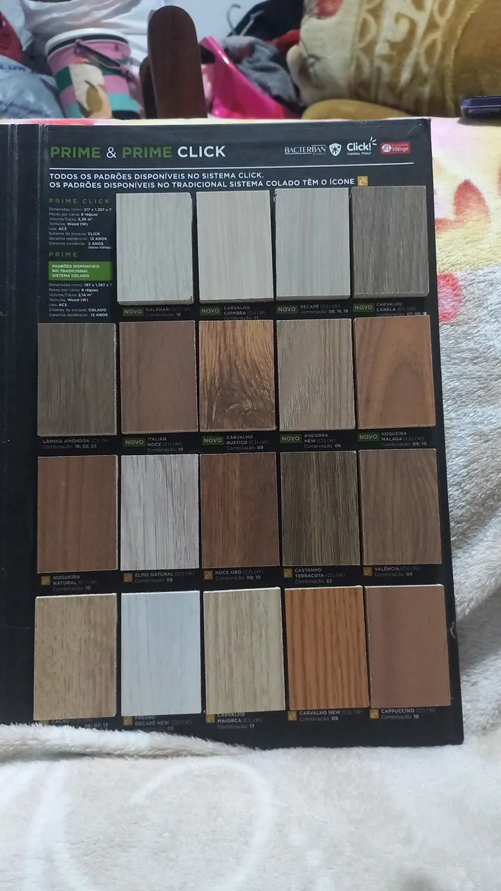 Pisos Laminados Prime & Prime Click - Diversos Modelos