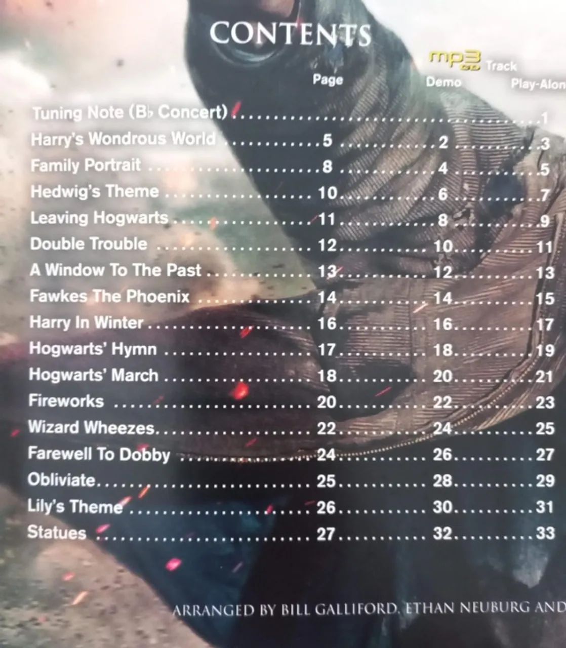 Livro de partituras trombone Harry Potter - Complete Film Series: Instrumental Solos - Foto 2