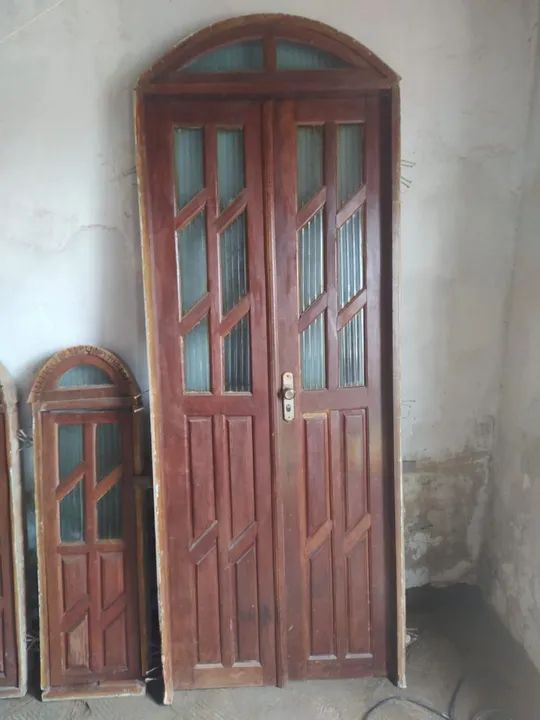 Porta de madeira e ceteras
