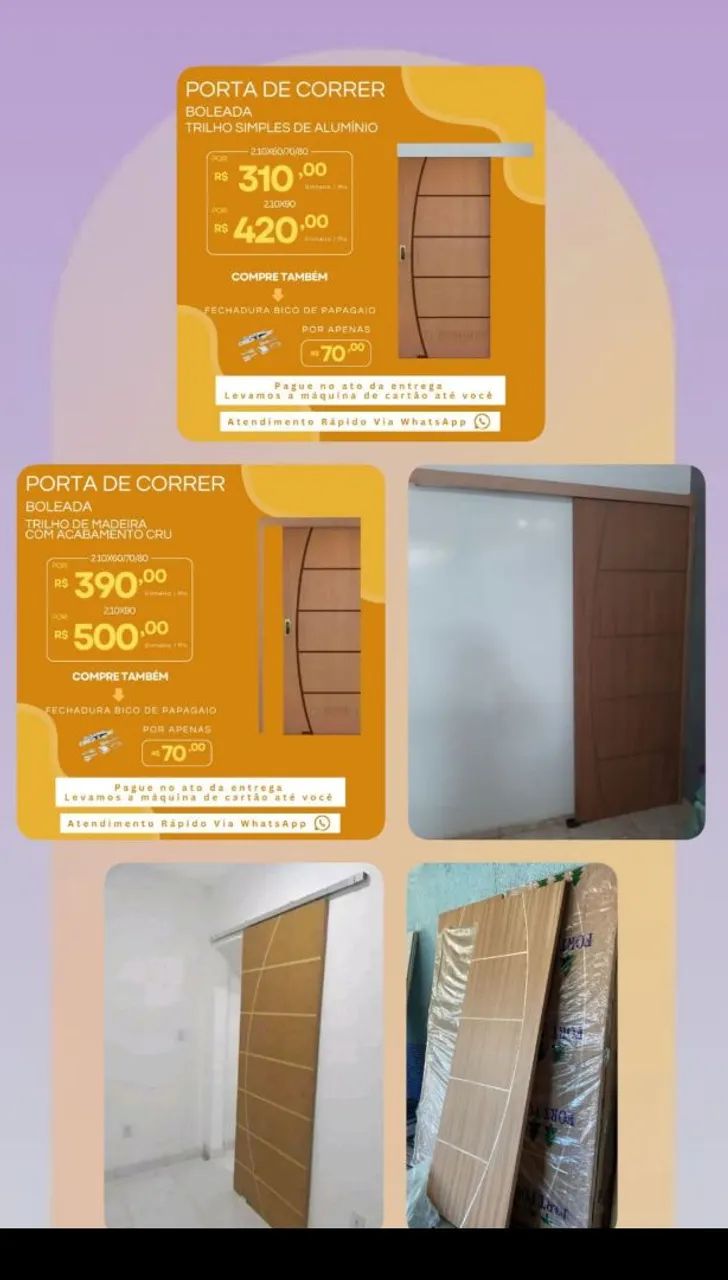 PORTA DE CORRER EM MADEIRA   - Foto 6