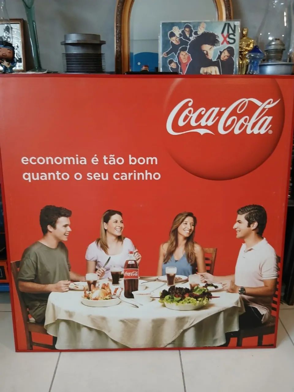 Placa da coca-cola