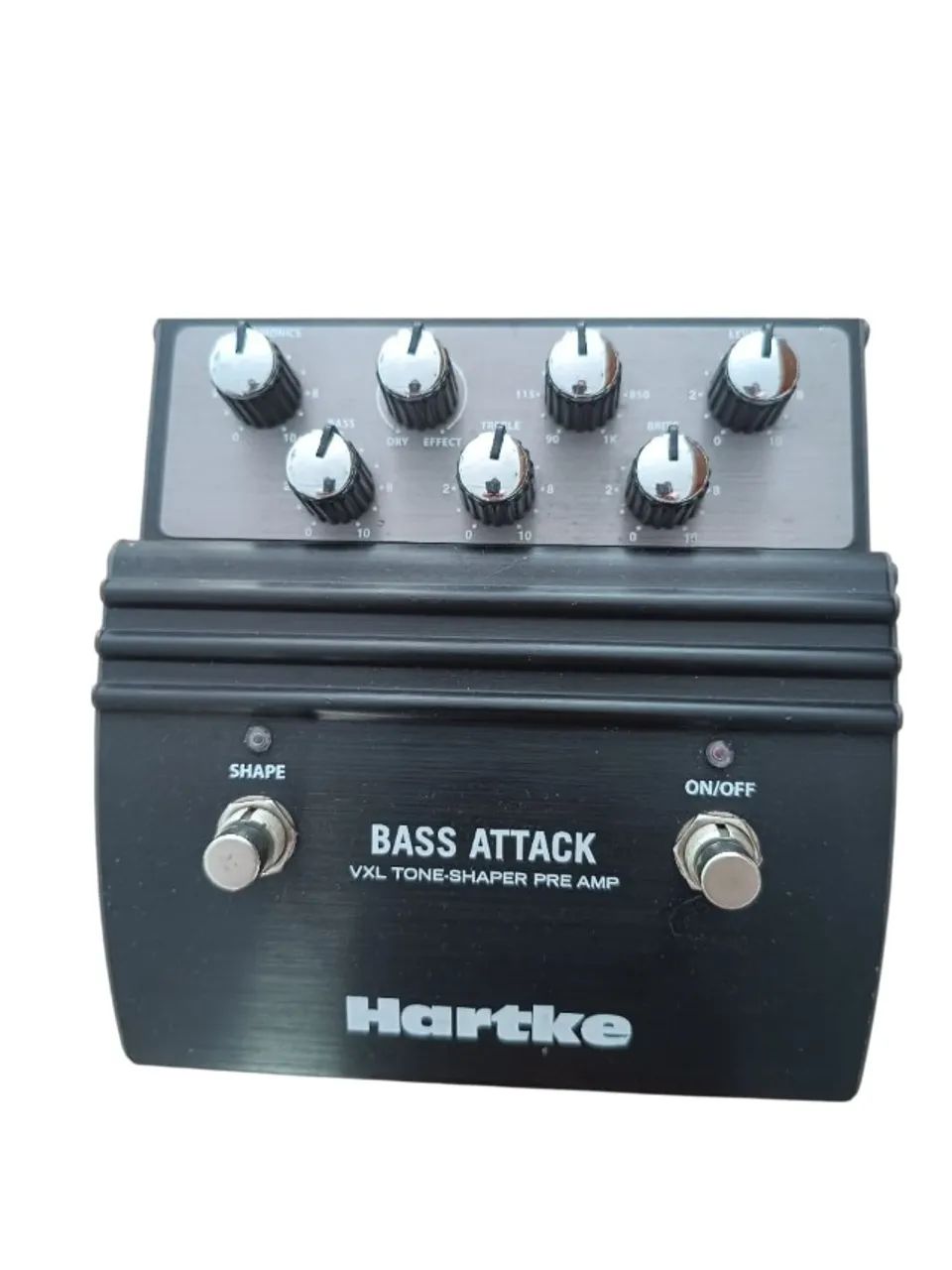 Hartke BASS ATTACK PEDAL プリアンプ DIボックス Pedal Para Baixo Hartke Bass Attack Vxl Tone Shaper Preamp Preto