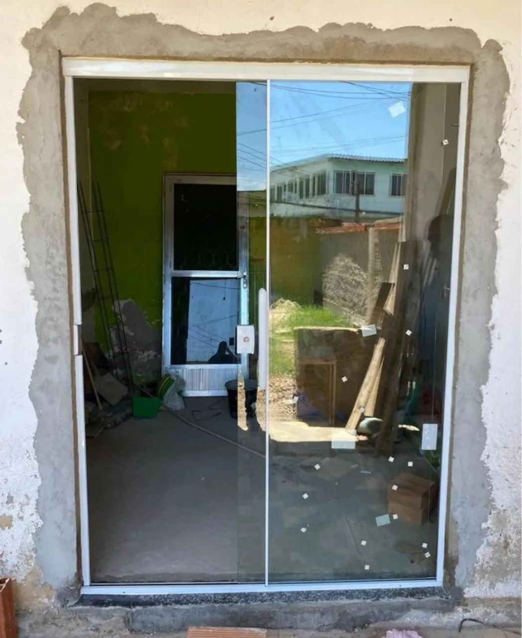 Porta 2 folhas de Blindex NA PROMOÇÃO 