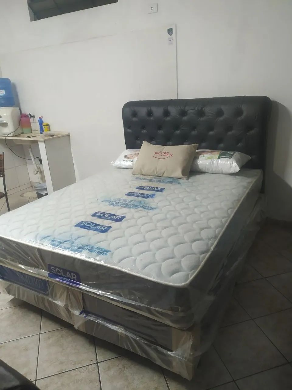 Cama Box com Colchão Solar