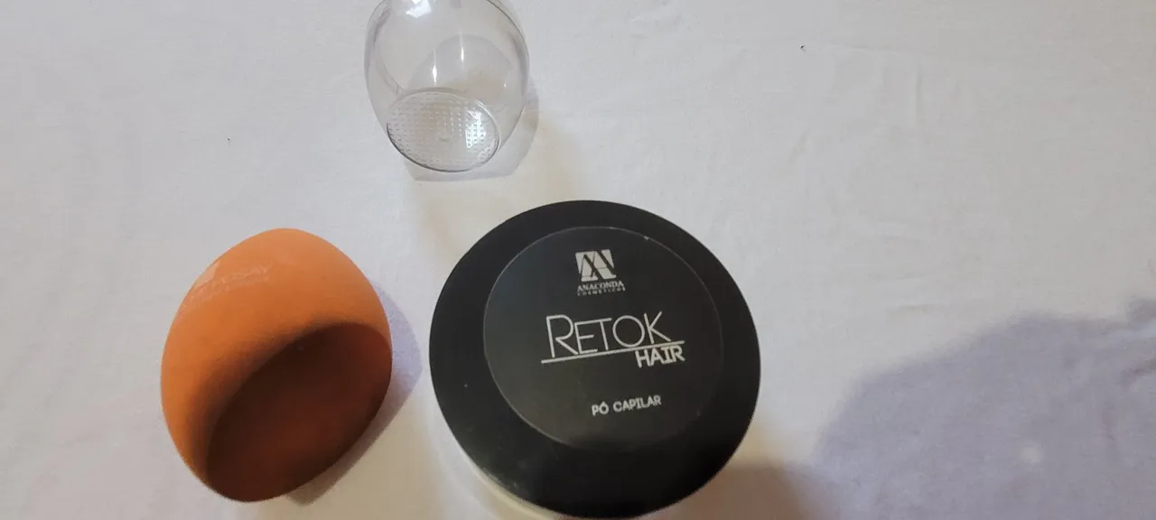 Retok Hair - Pó Capilar Anaconda + esponja da la roche