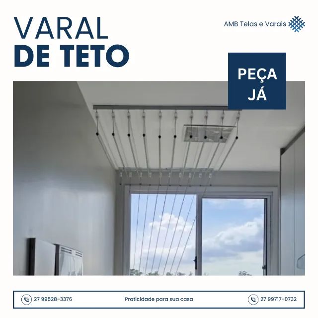 Varal de teto