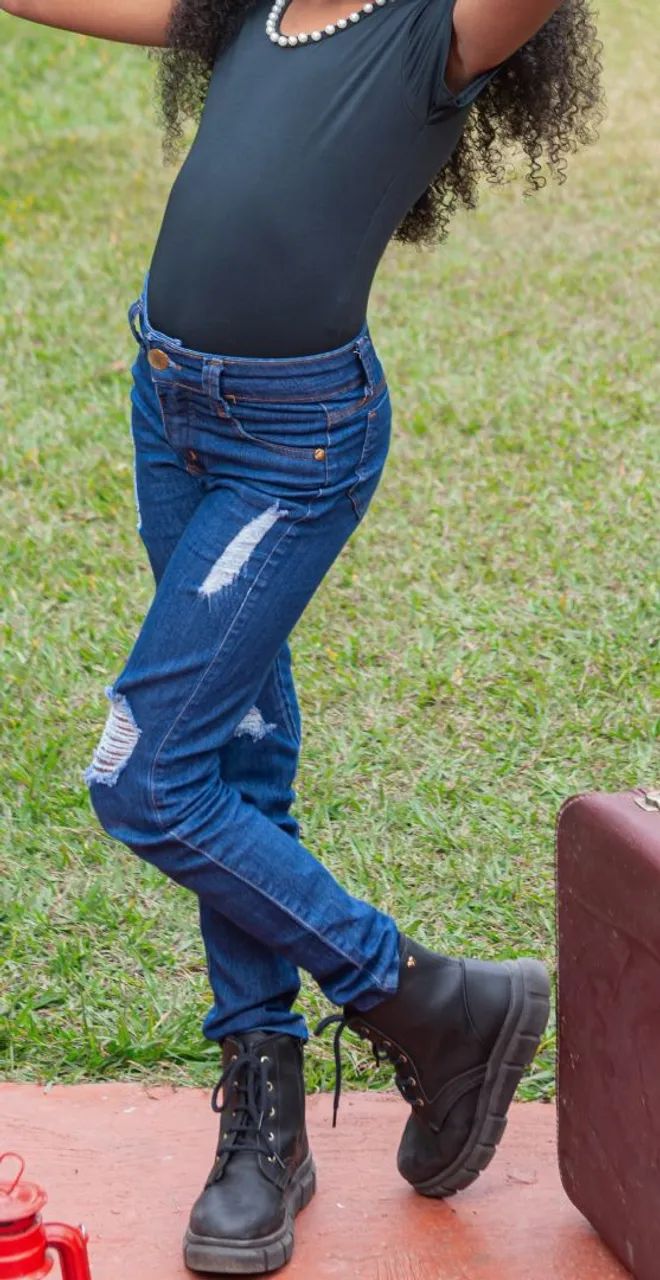 Calça jeans infantil