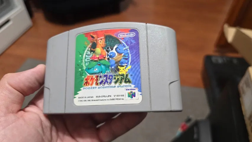 Jogo Pokemon Stadium original japones Nintendo 64 N64