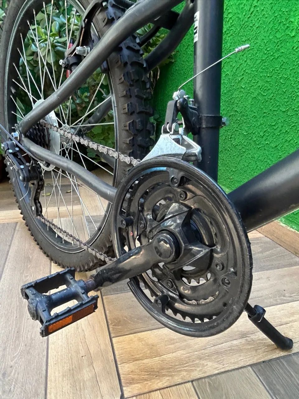 Bicicleta 21 marchas aro 24 comprada na Decathlon - Foto 2