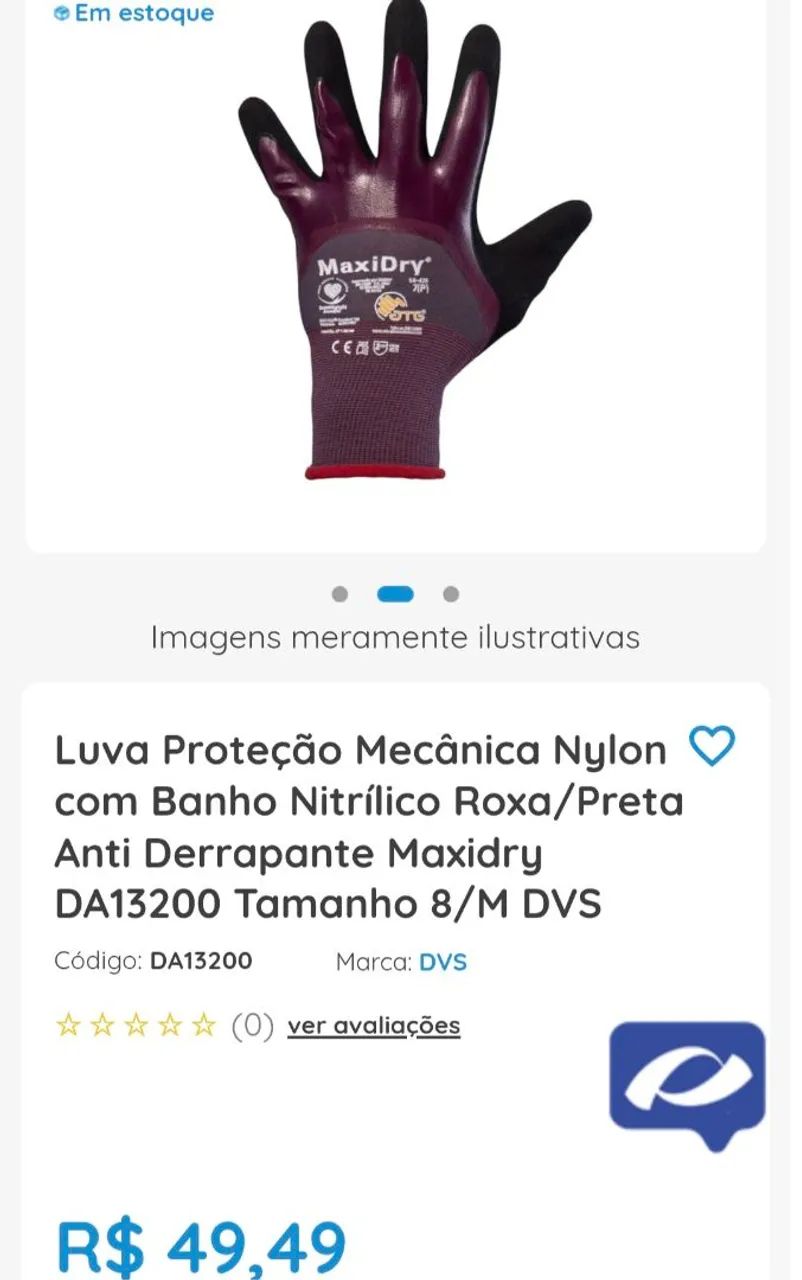 Luva Maxidry Total Óleo Graxa Tijuca RJ  - Foto 3