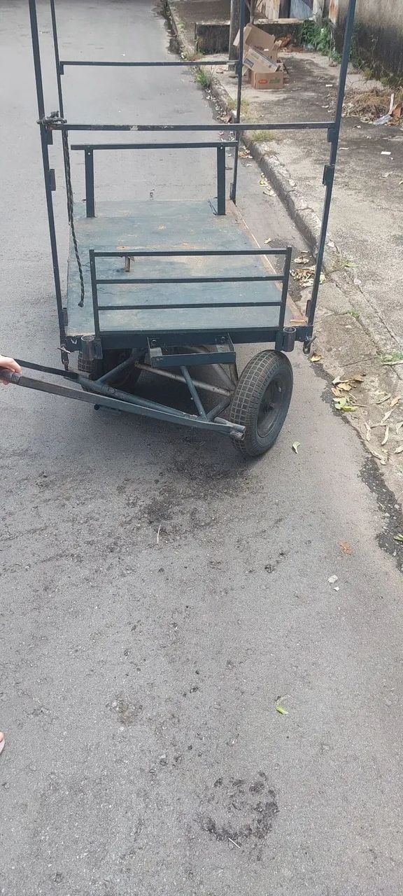 Carrinho de mão de ferro - Foto 2