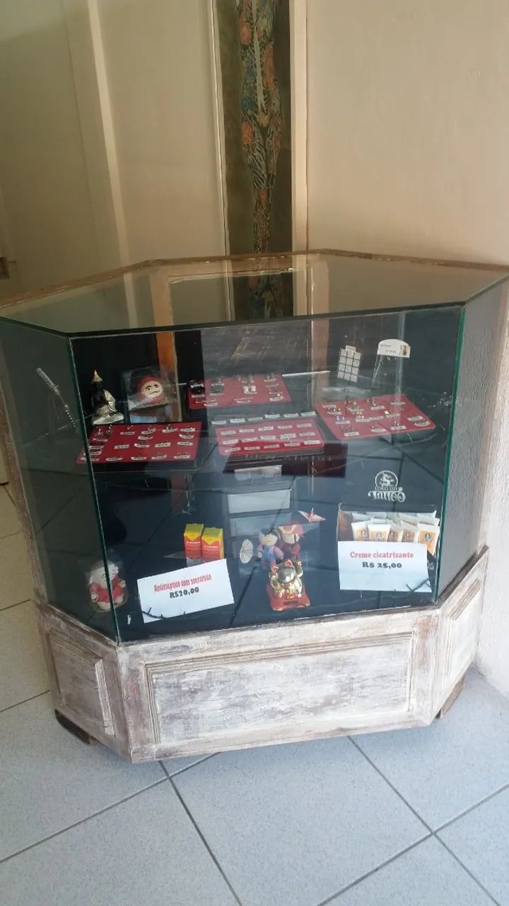 EXPOSITOR BALCÃO VITRINE