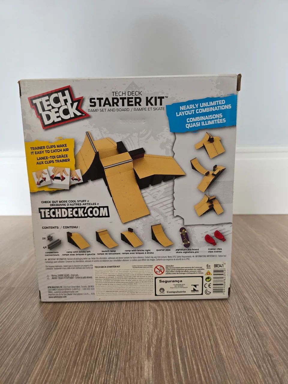 Tech Deck Skate de Dedo Starter Kit 2017 Spin Master Lacrado - Foto 3