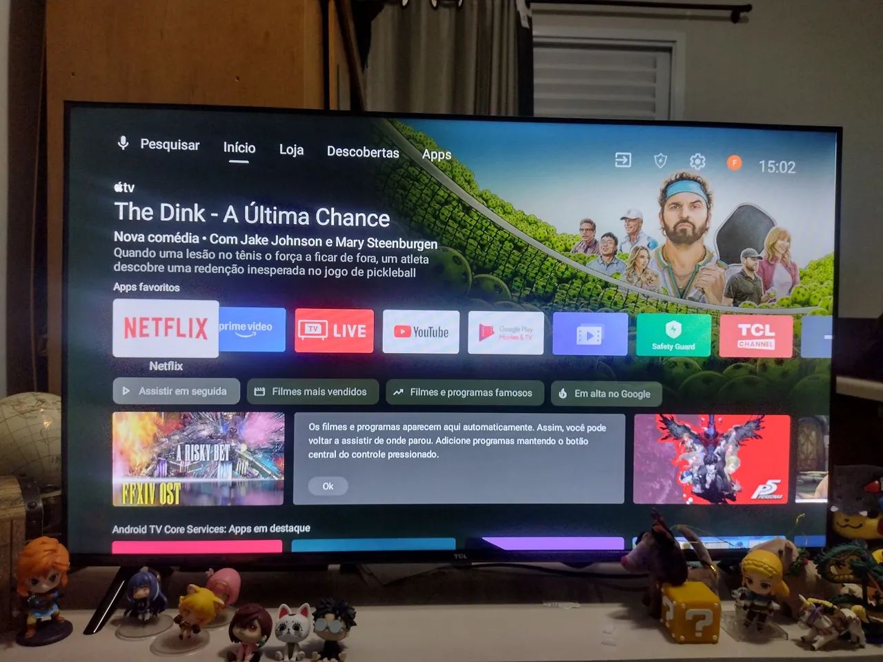 Smart TV TCL 43 Polegadas Semi Novo - Foto 2